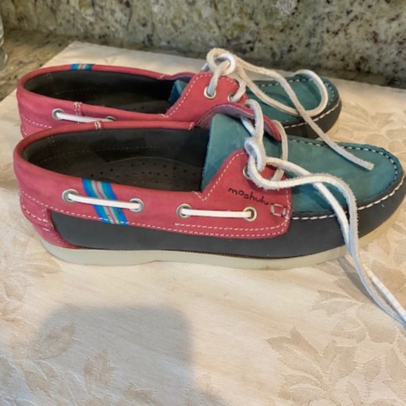 Moshulu boat shoes women's size 7.5 - Picture 1 of 8